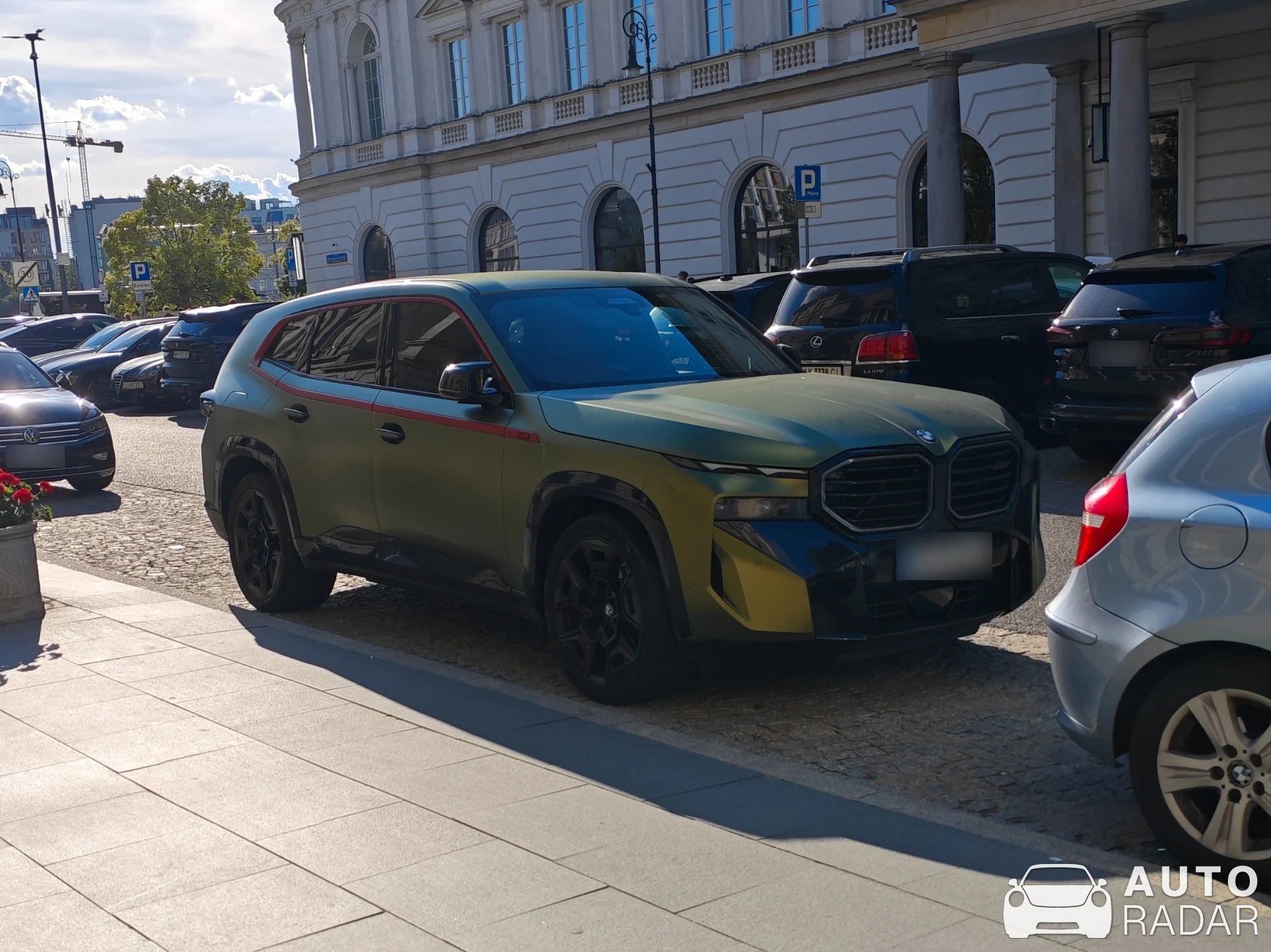 BMW XM G09 Label Red spotted in Warszawa