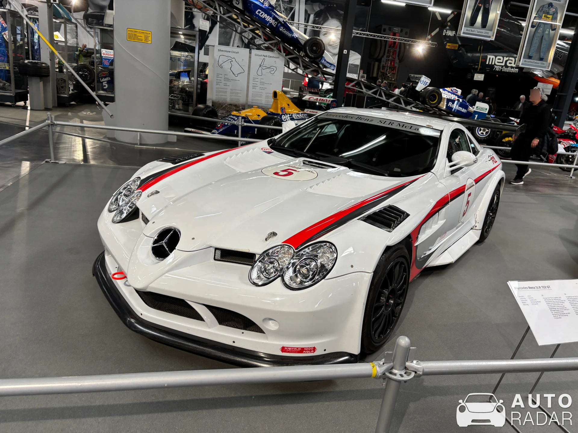 Mercedes-Benz SLR McLaren Roadster 722 S spotted in Sinsheim