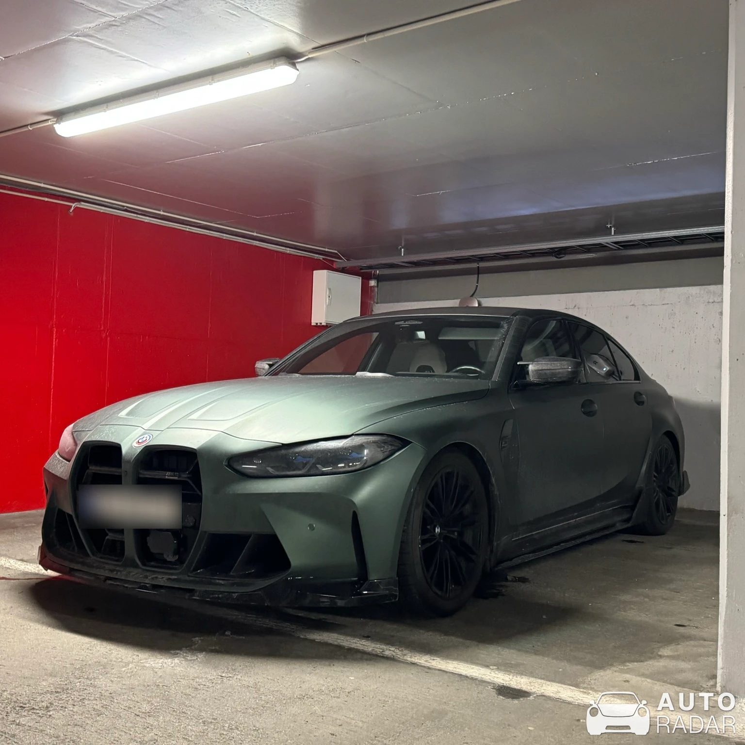 BMW M3 G80 Sedan Competition spotted in Bergen