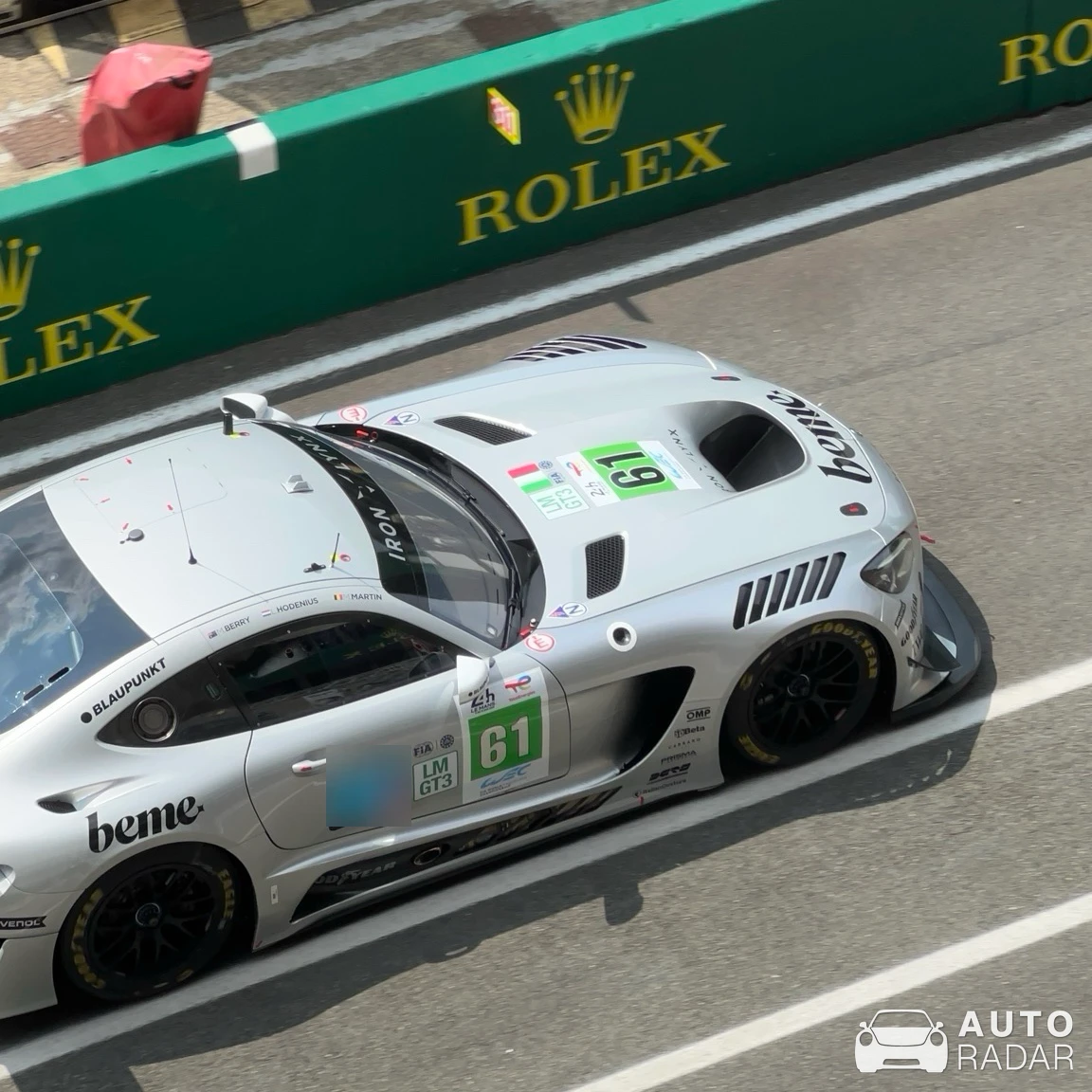 Mercedes-AMG GT3 spotted in Le Mans