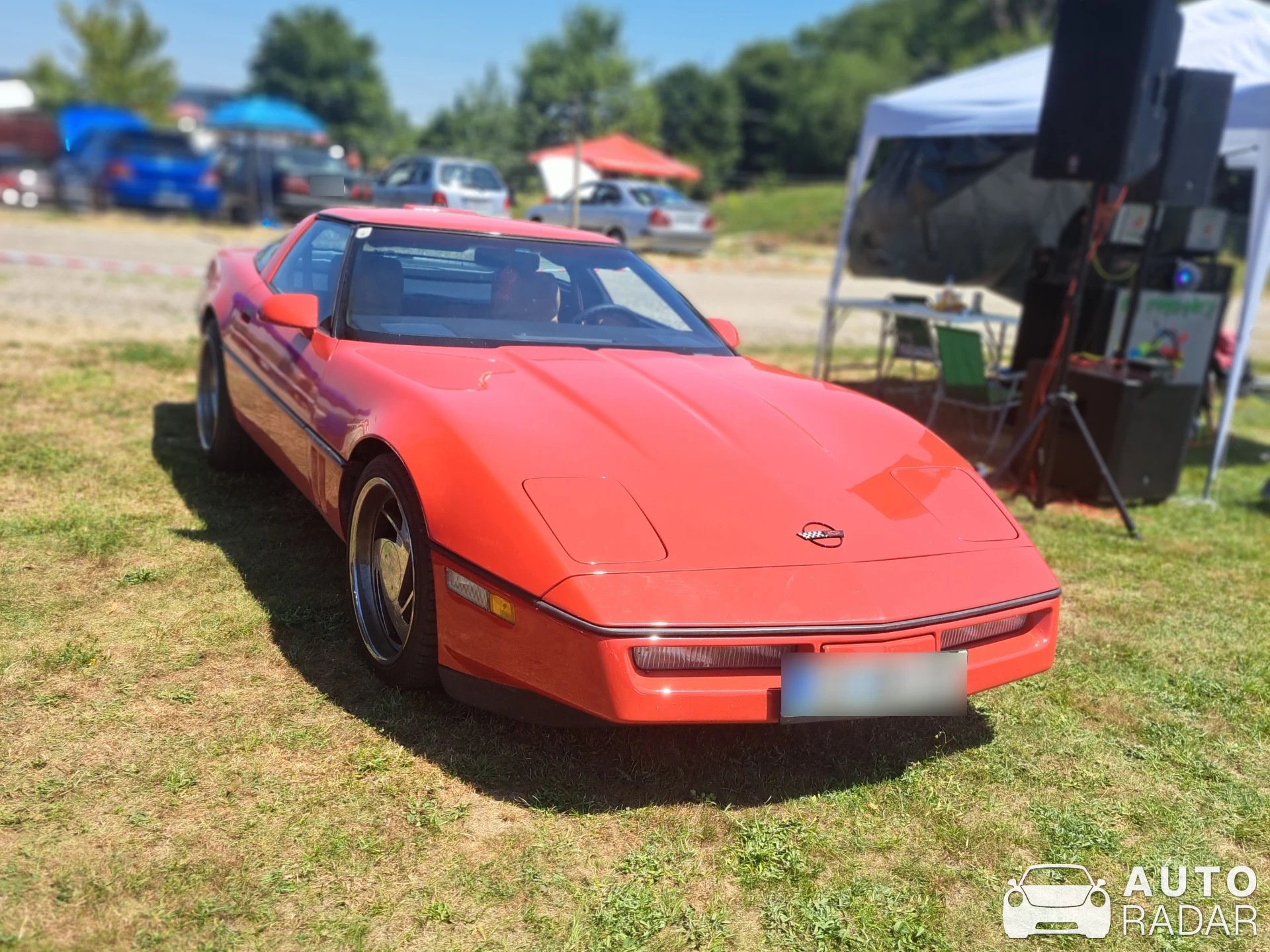 Chevrolet Corvette C4 spotted in Lendava