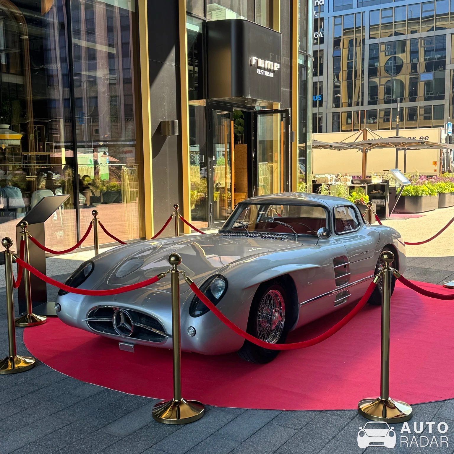 Mercedes-Benz 300SLR Uhlenhaut Coupé spotted in Tallinn