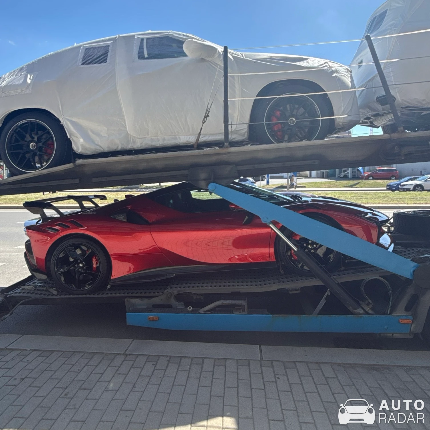 Ferrari SF90 XX Stradale spotted in Prague 9