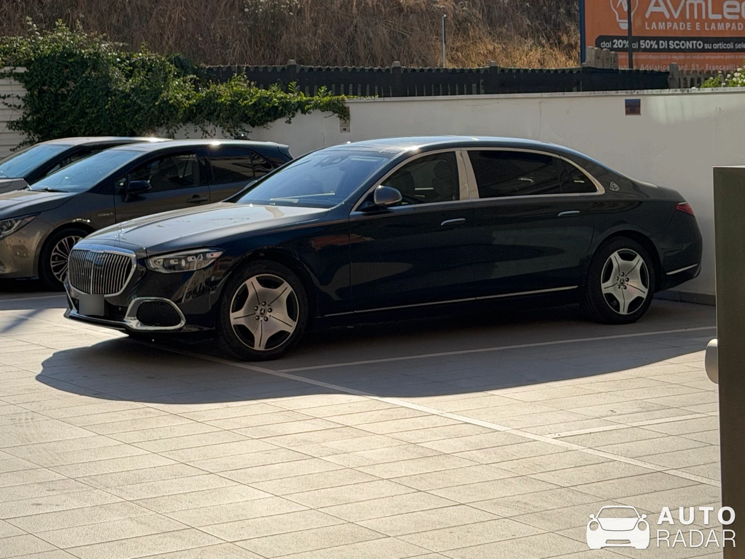 Mercedes-Maybach S 580 4MATIC spotted in Montesilvano