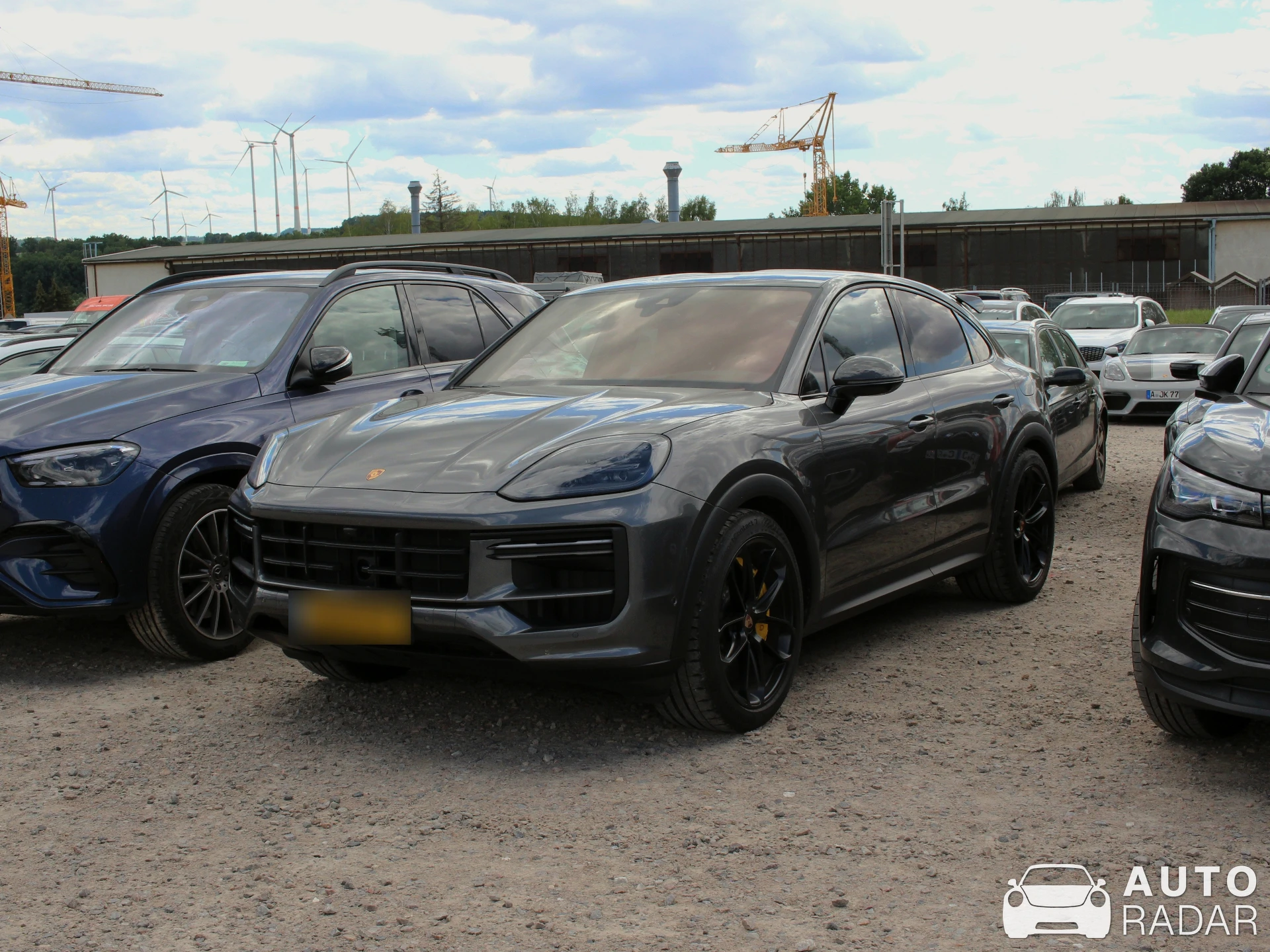 Porsche Cayenne Coupé Turbo spotted in Oberlungwitz