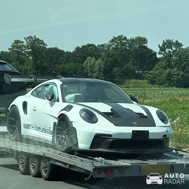 Porsche 992 GT3 RS MkI spotted in Aalter