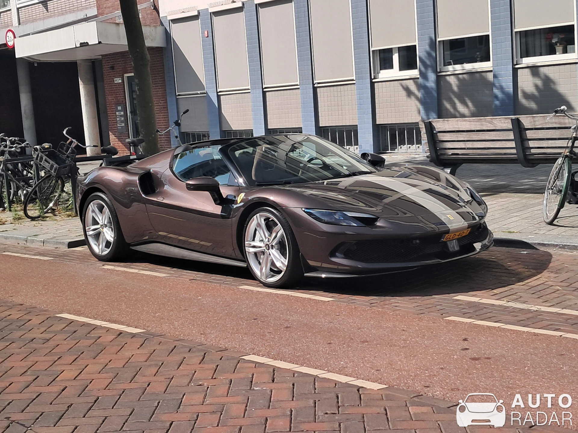 Ferrari 296 GTS spotted in Rotterdam
