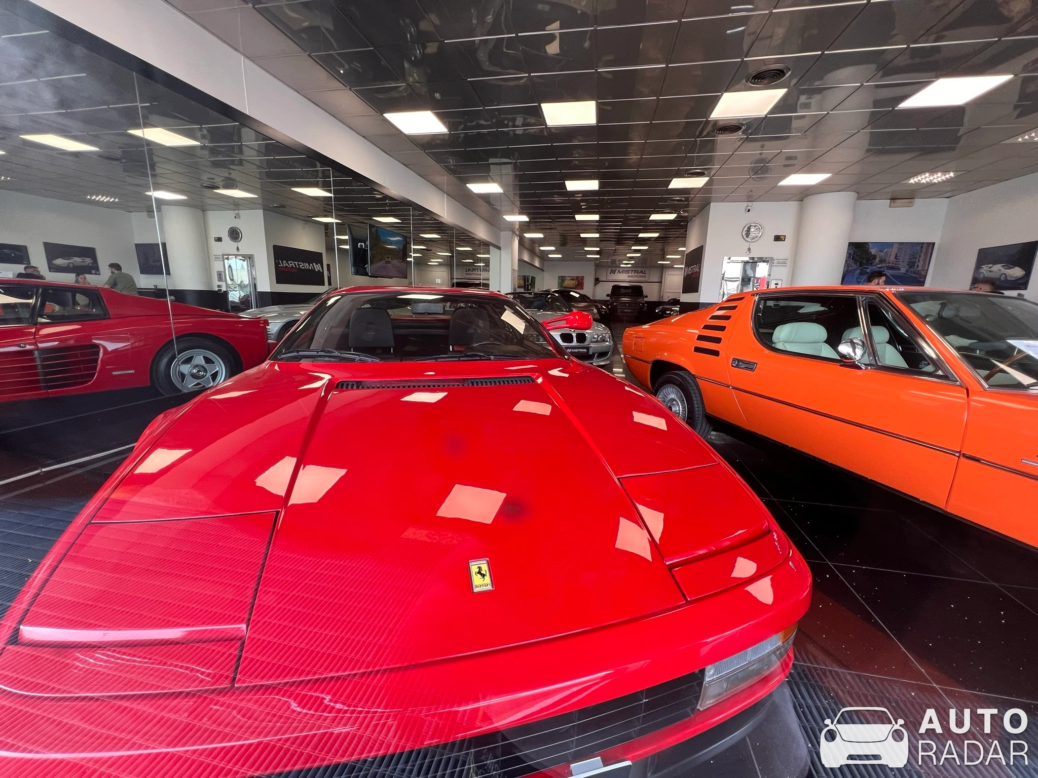 Ferrari Testarossa Monospecchio spotted in Bussolengo