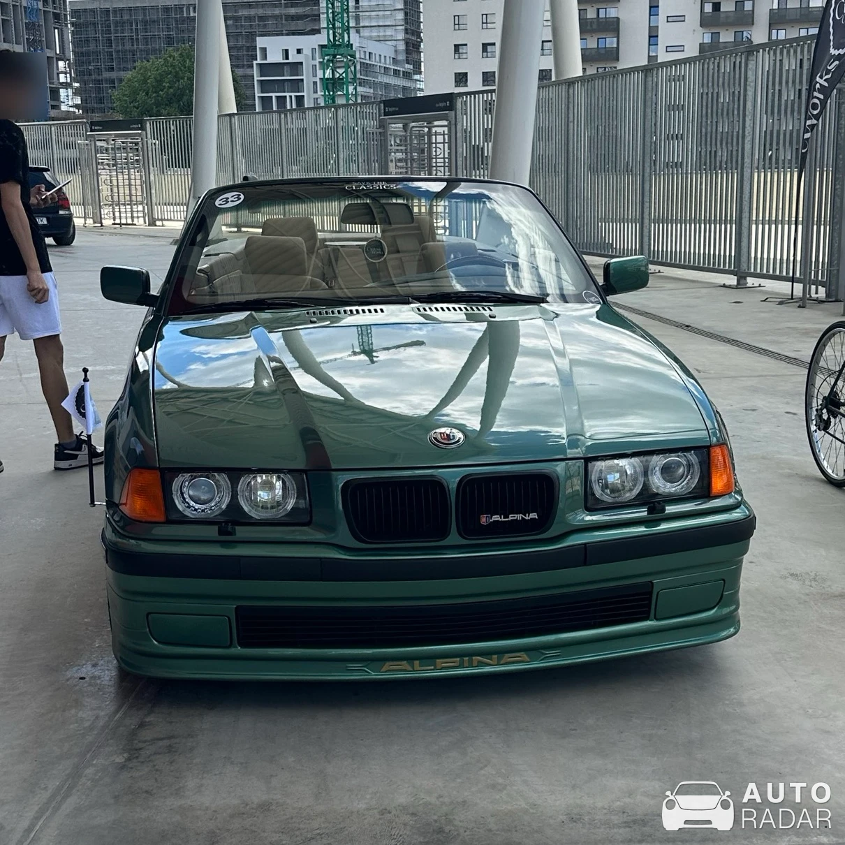 Alpina B3 BiTurbo Cabriolet spotted in București