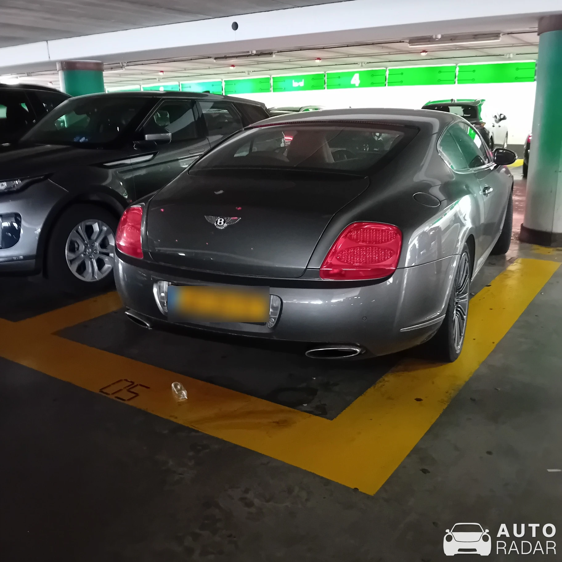 Bentley Continental GT Speed spotted in Zaventem, Belgium
