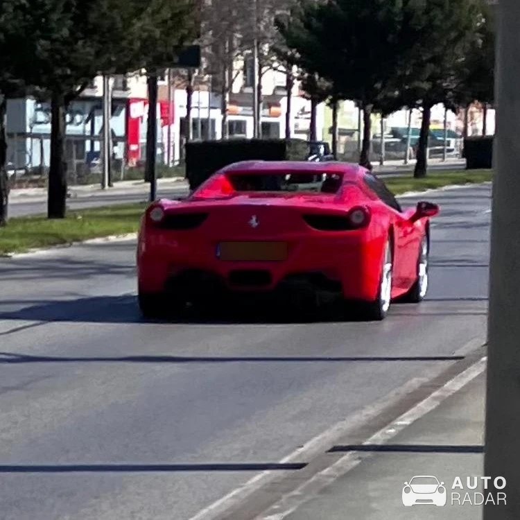 Ferrari 458 Spider spotted in Badajoz, Spain