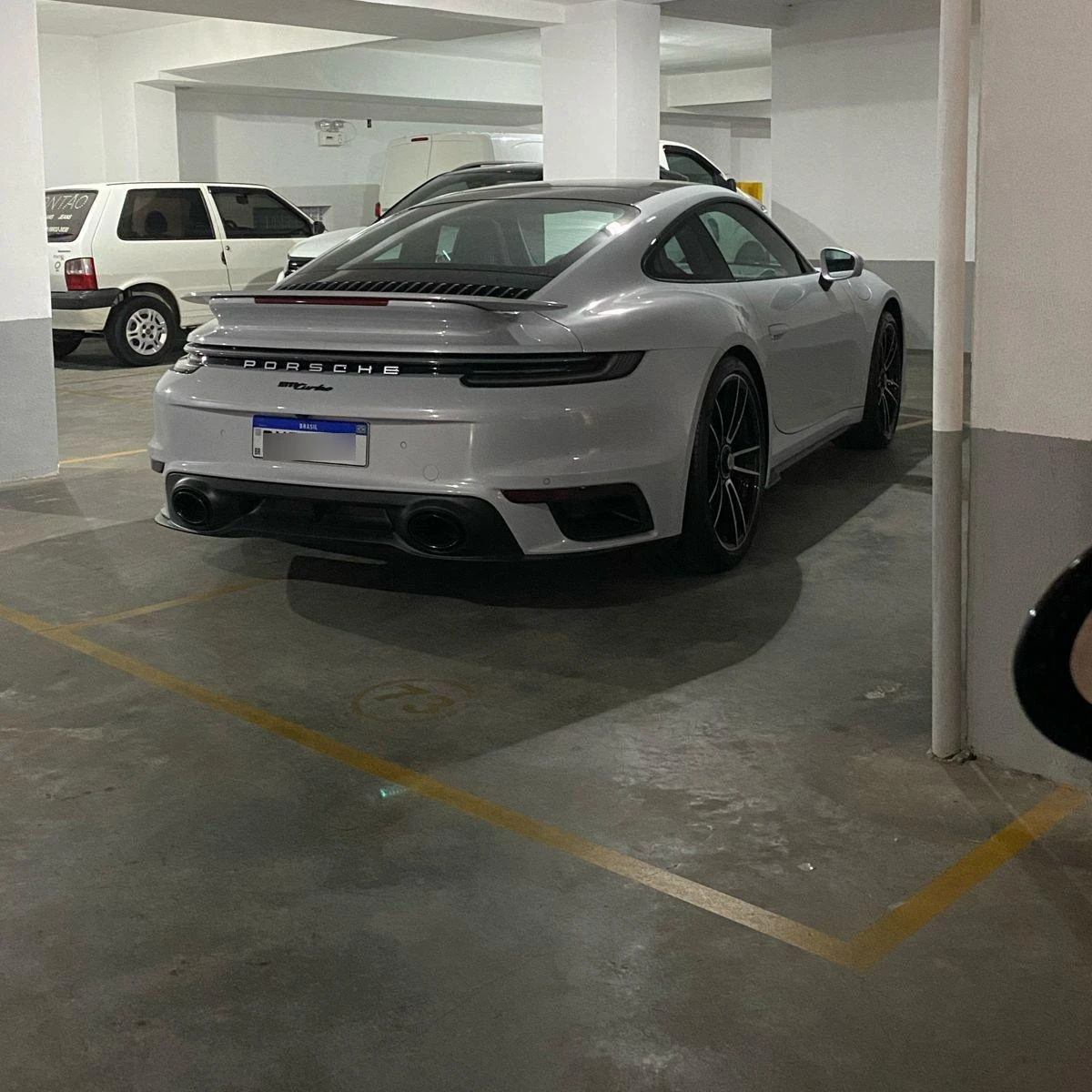 Porsche 992 Turbo S MkI spotted in Indaial, Brasil