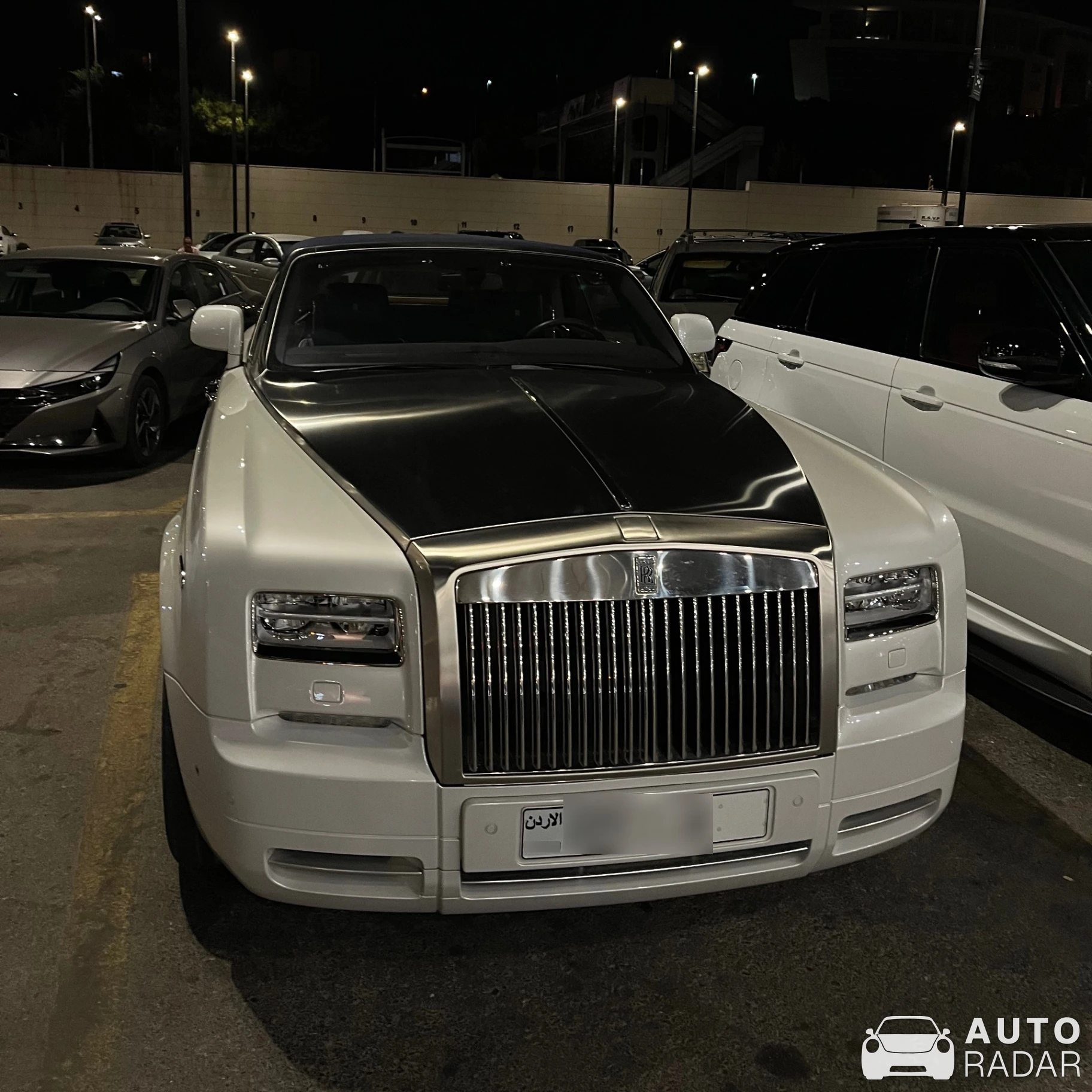 Rolls-Royce Phantom spotted in Amman, Jordan