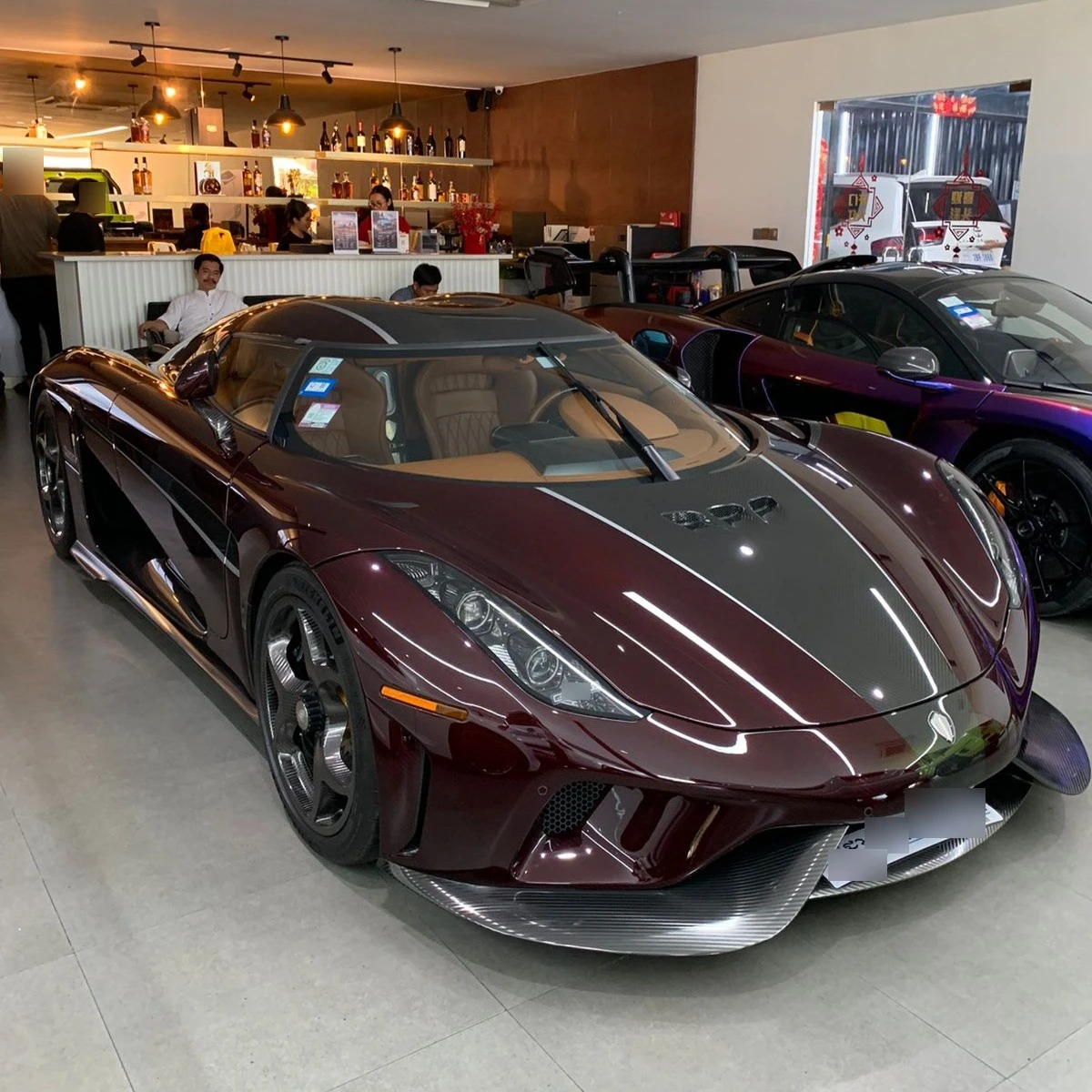 Koenigsegg Regera spotted in Phnom Penh, Cambodia