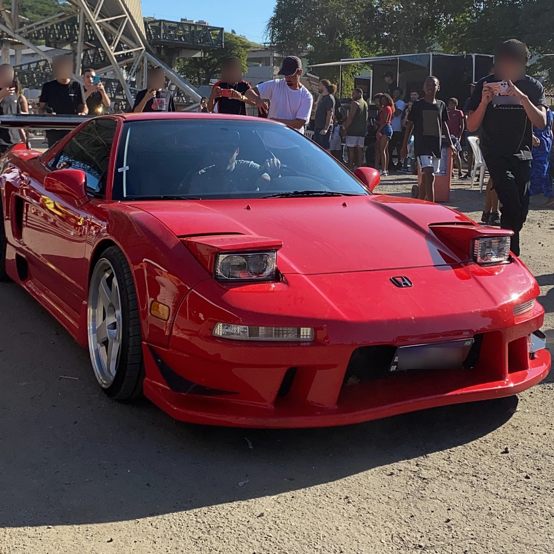 Honda NSX spotted in Volta Redonda, Brazil