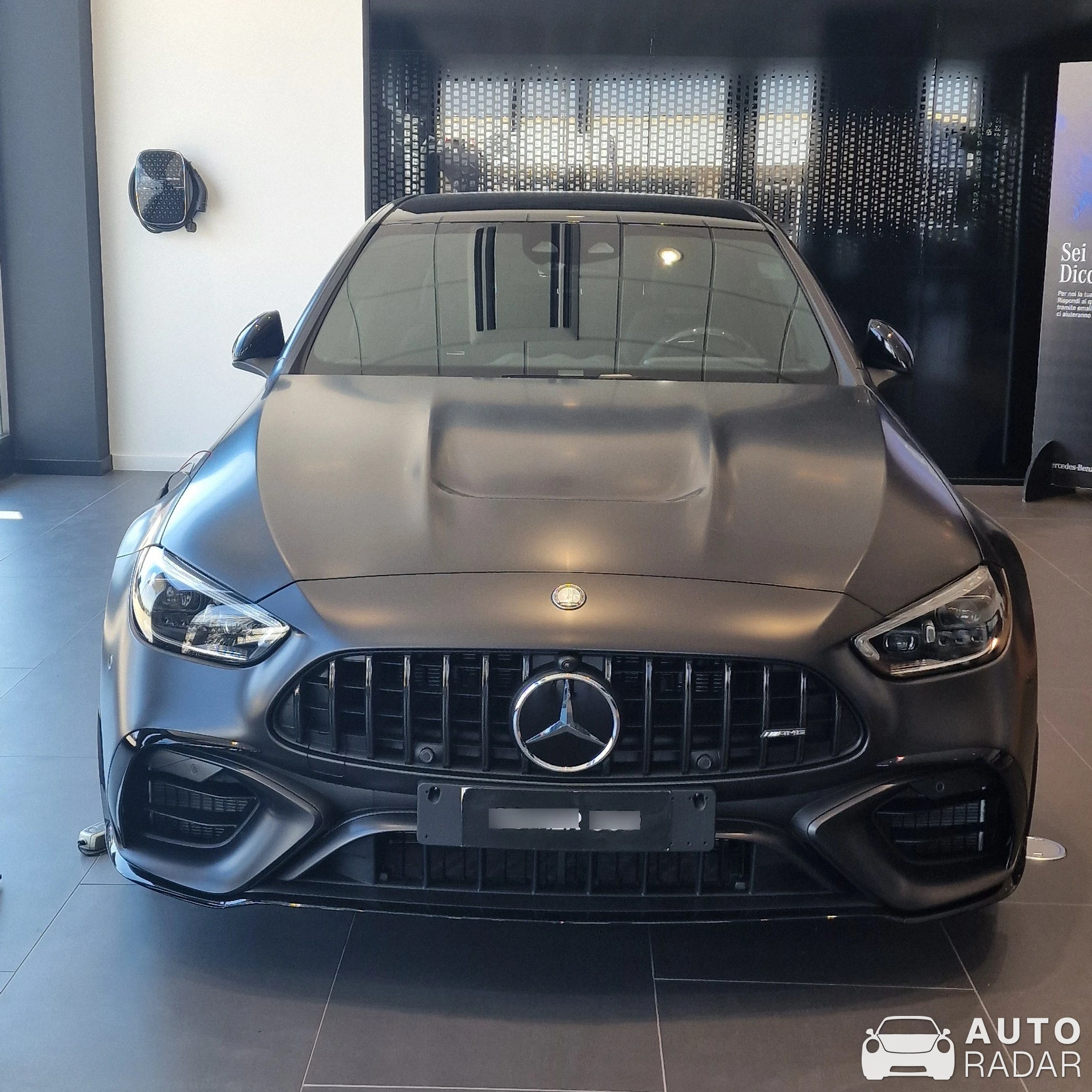 Mercedes-AMG C 63 W205 spotted in Ragusa, Italy