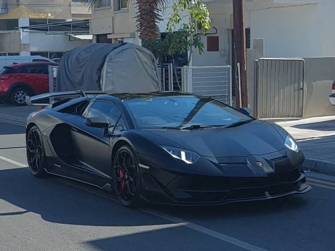 Lamborghini Aventador LP770-4 SVJ spotted in Limassol, Cyprus
