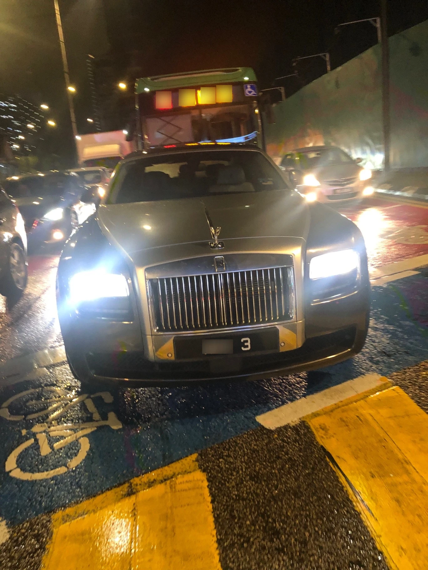 Rolls-Royce Wraith spotted in Kuala Lumpur, Malaysia
