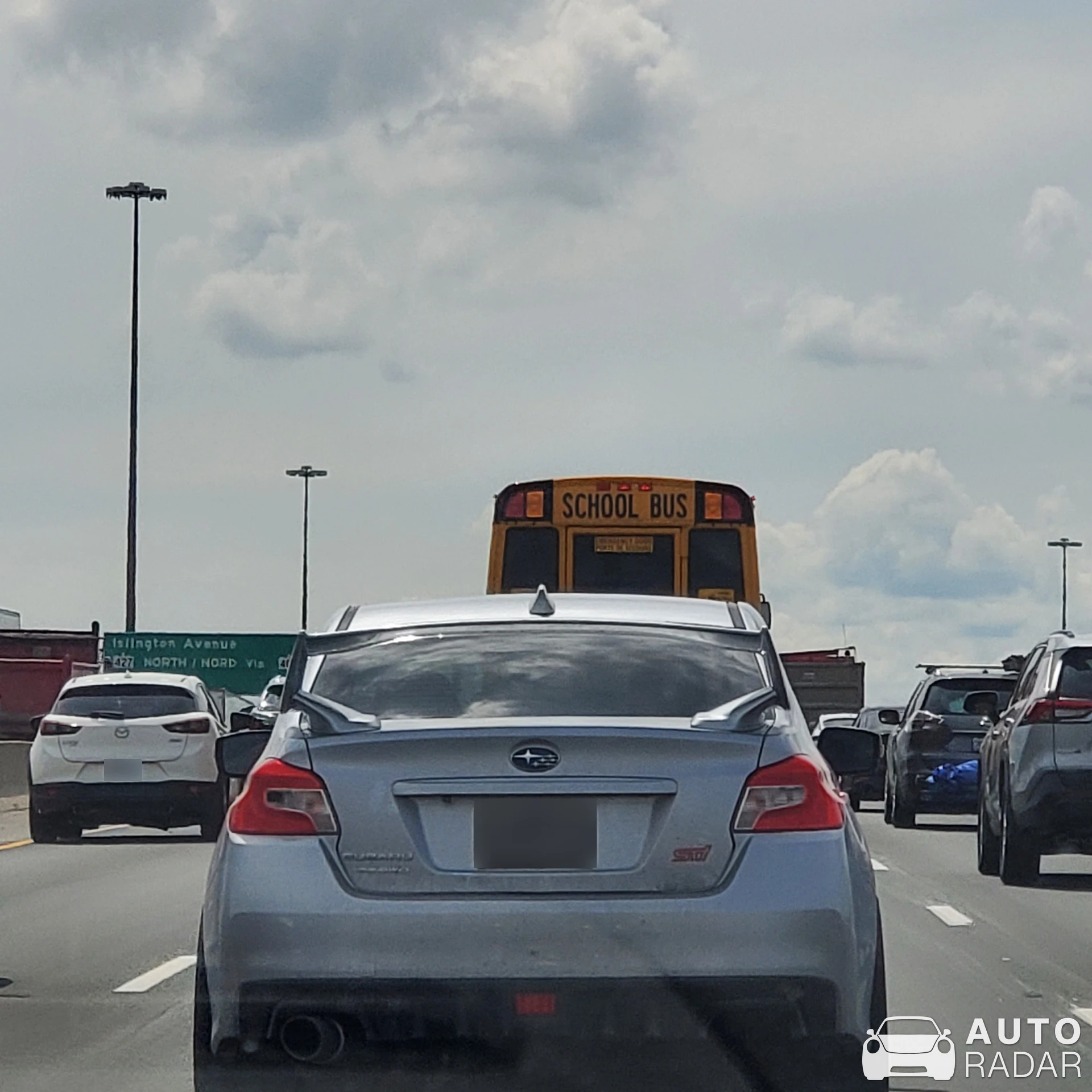Subaru Impreza WRX STI spotted in Toronto