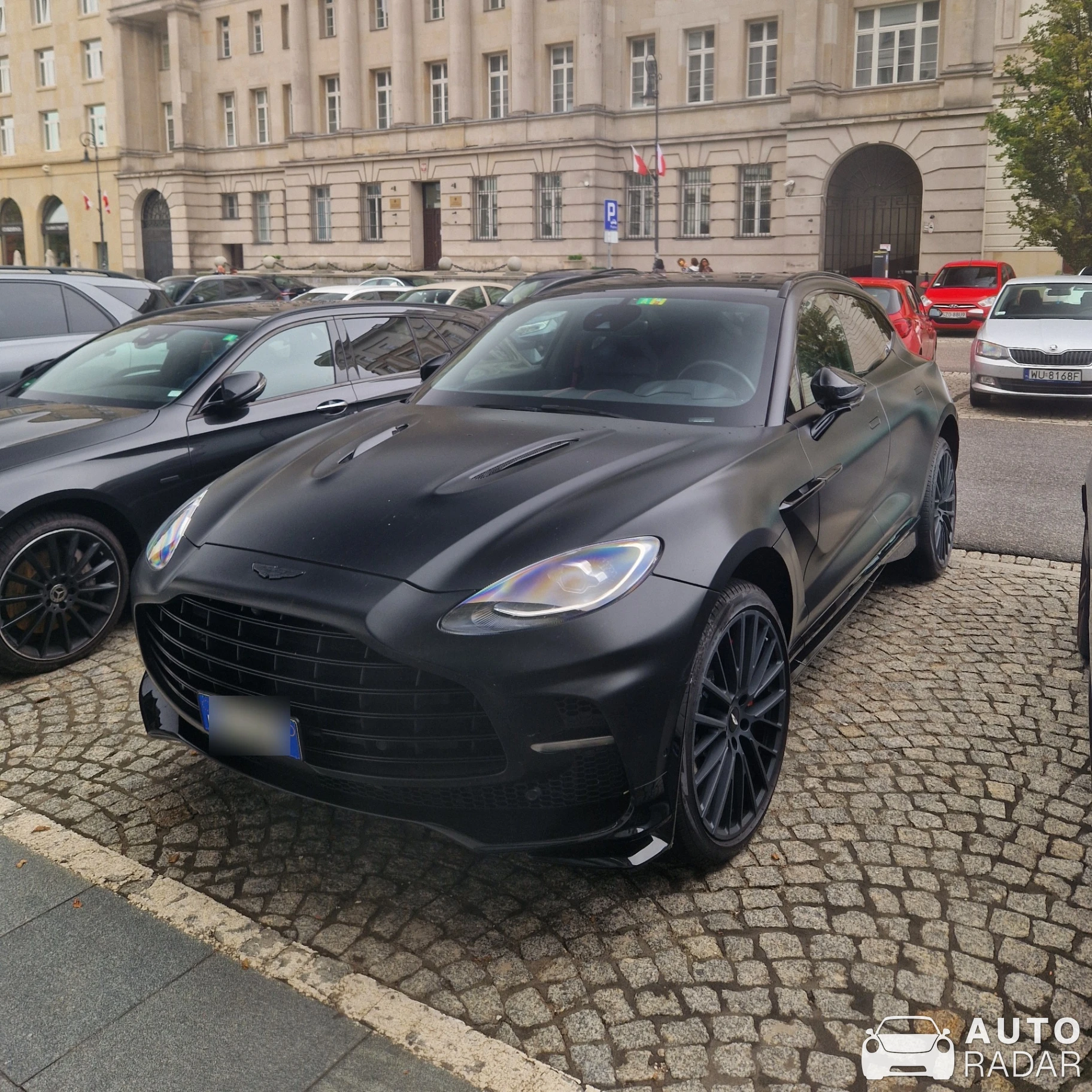 Aston Martin DBX707 spotted in Warszawa, Polska