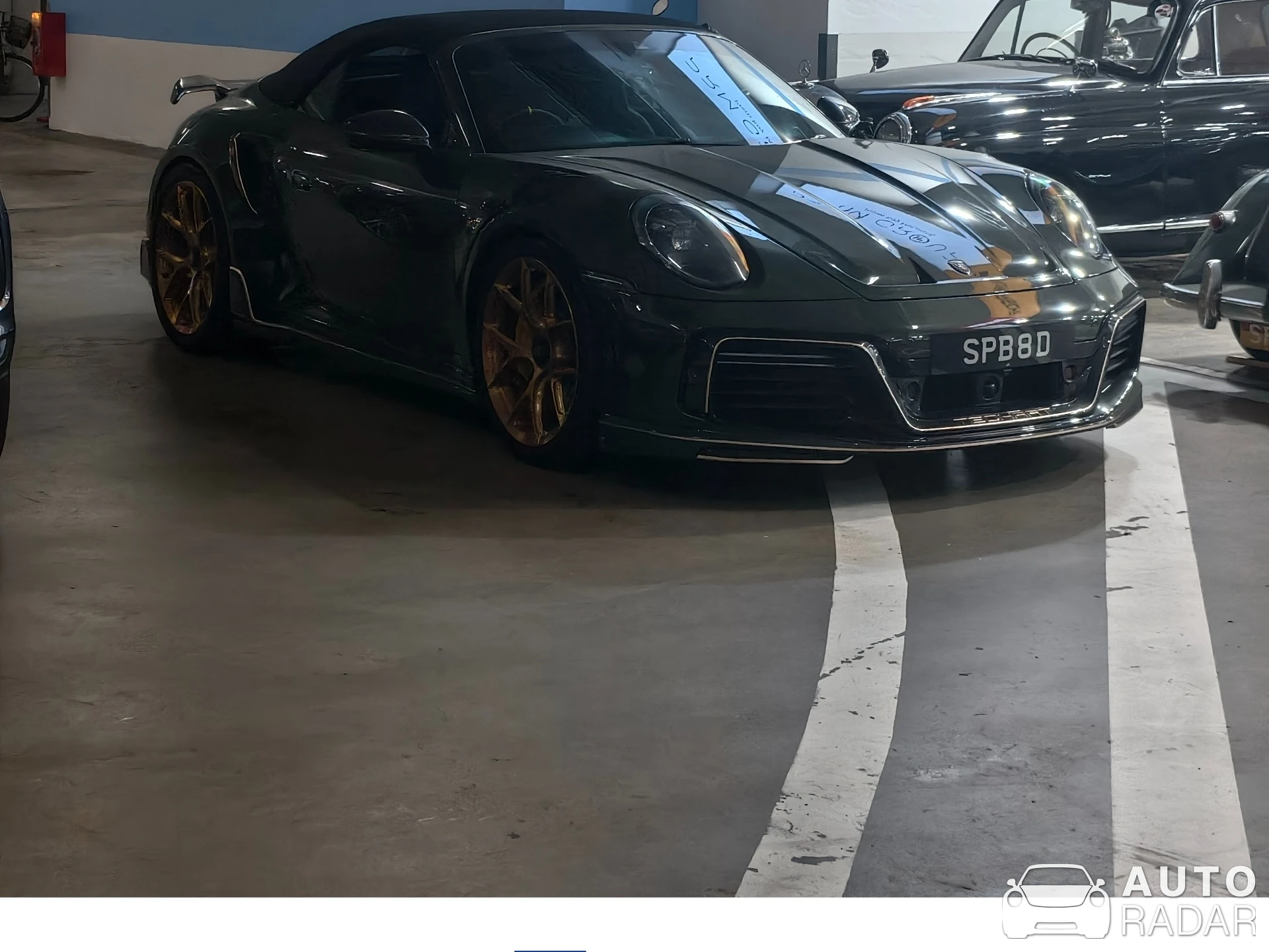 Porsche TechArt 992 Turbo S Cabriolet spotted in Singapore