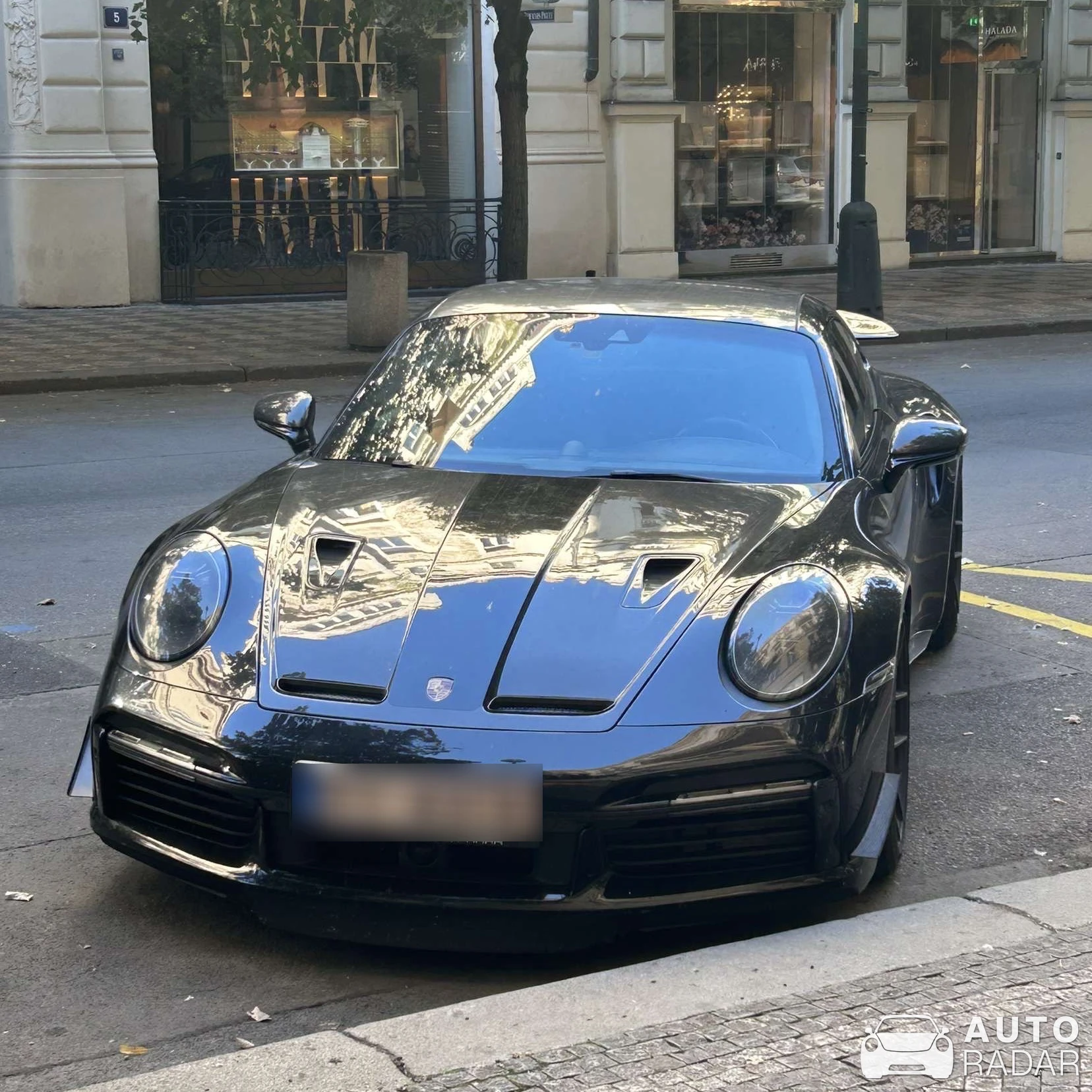 Porsche 992 Turbo S spotted in Prague, Czechia