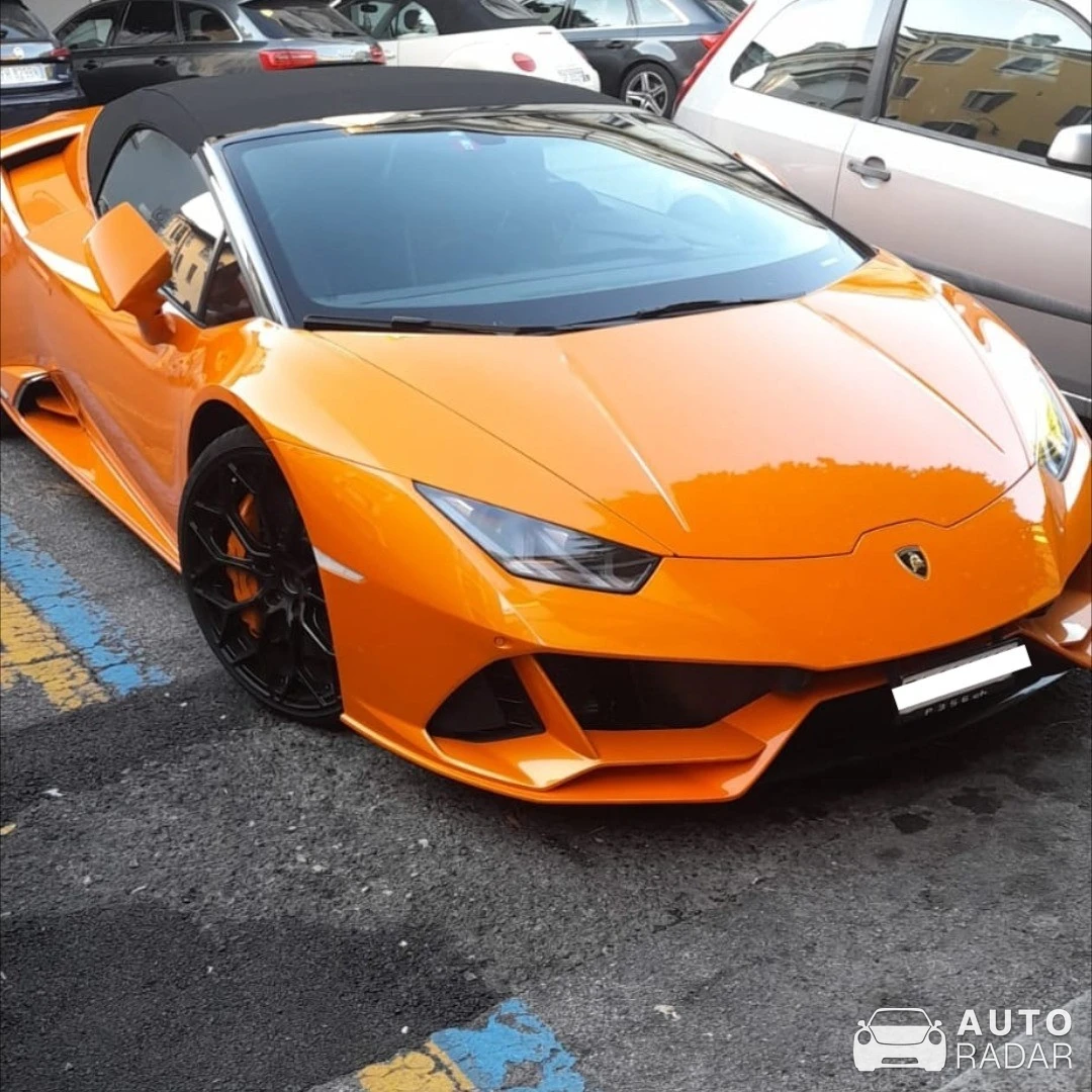 Lamborghini Huracan spotted in Salerno, Italy