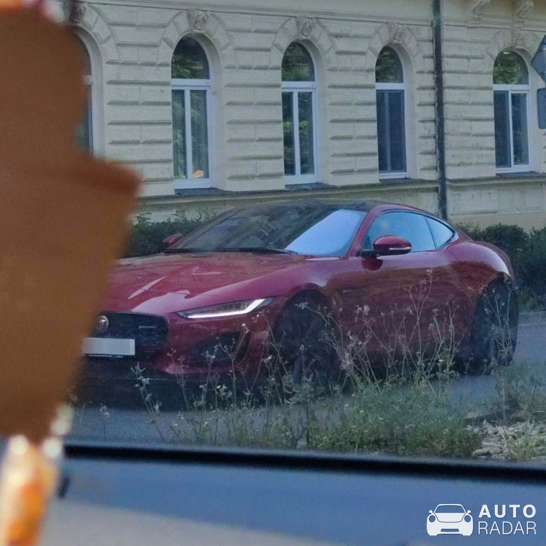 Jaguar F-Type P380 Coupé spotted in Okres Znojmo, Czechia