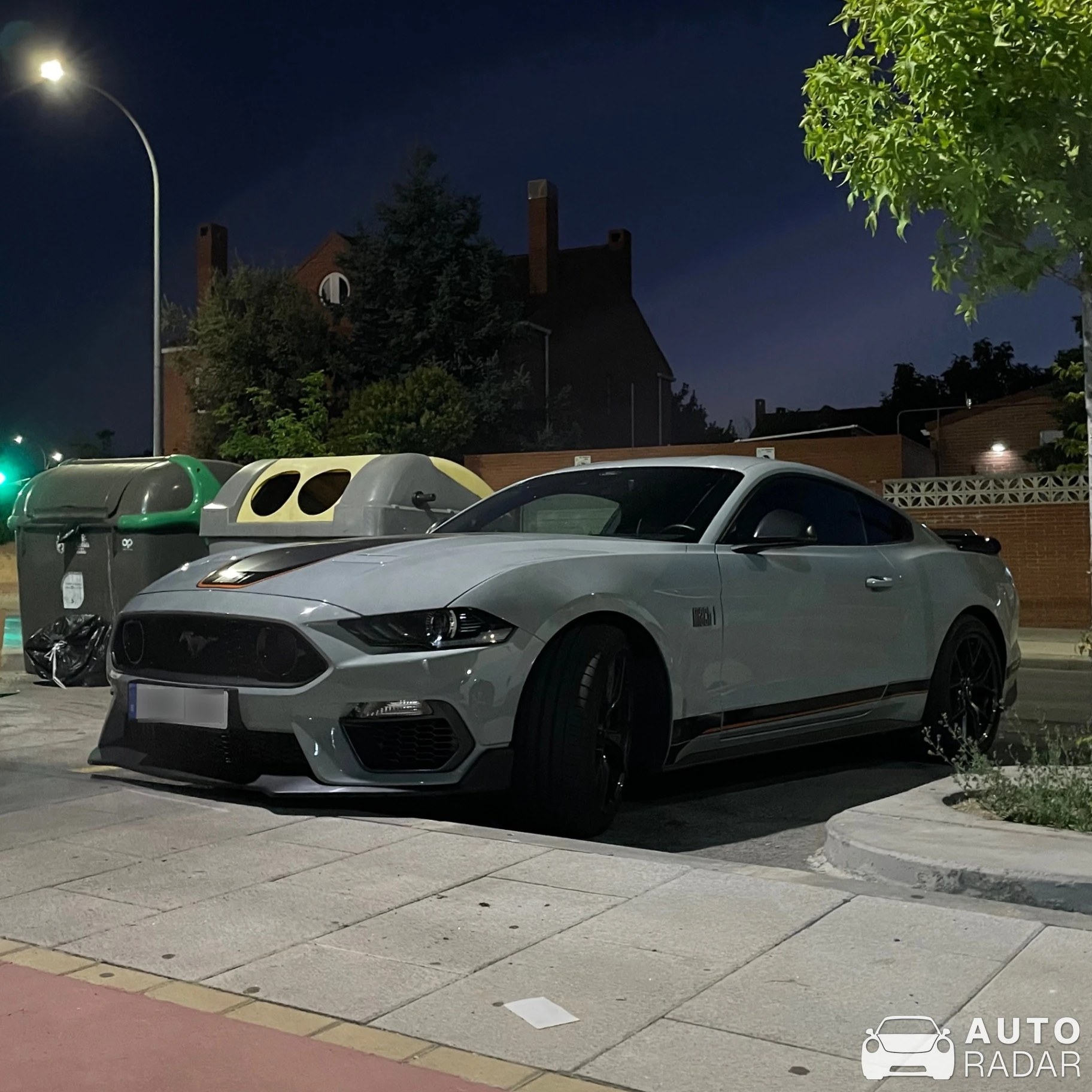 Ford Mustang Mach 1 S550 spotted in Coslada, Spain