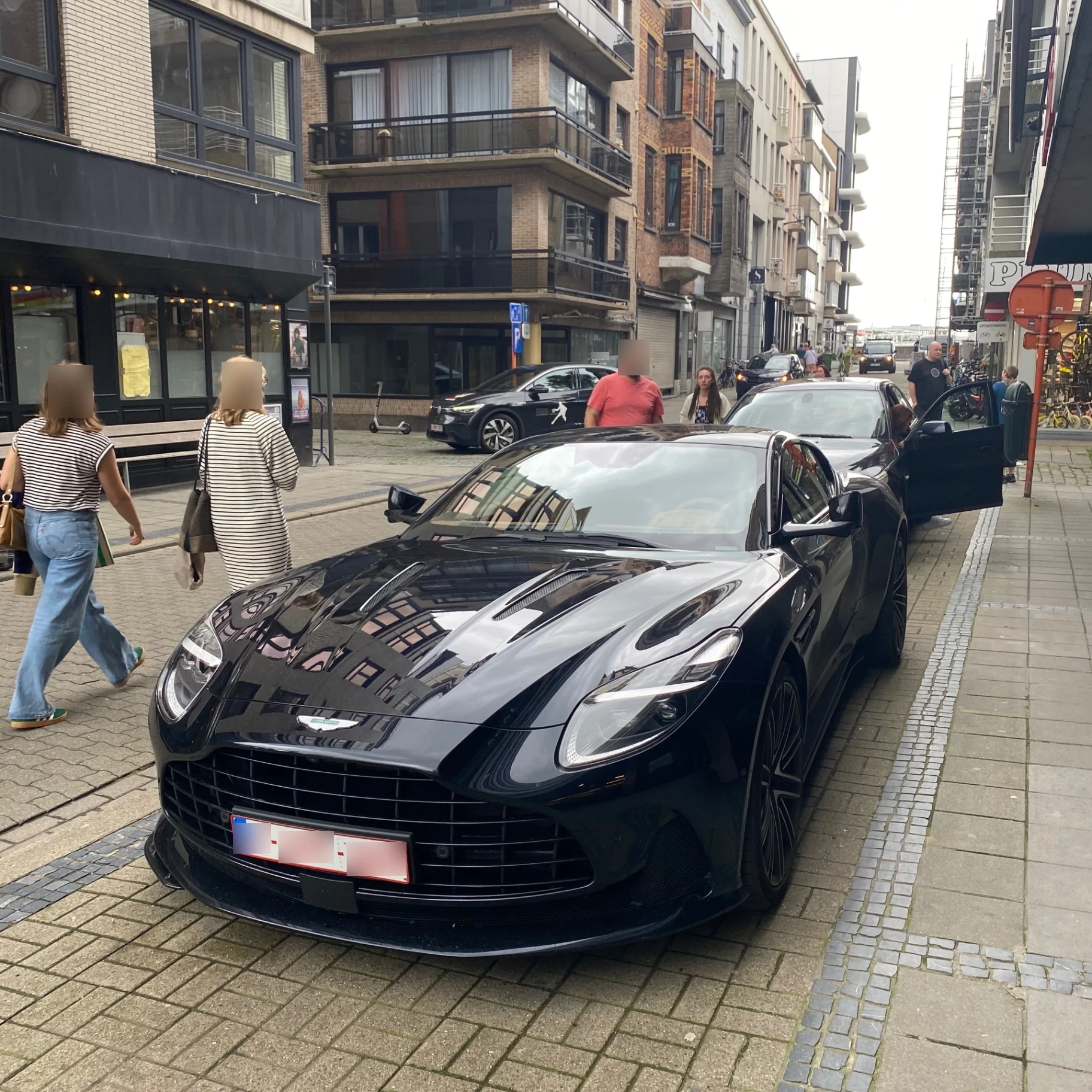 Aston Martin DB11 spotted in Oostende, Belgium
