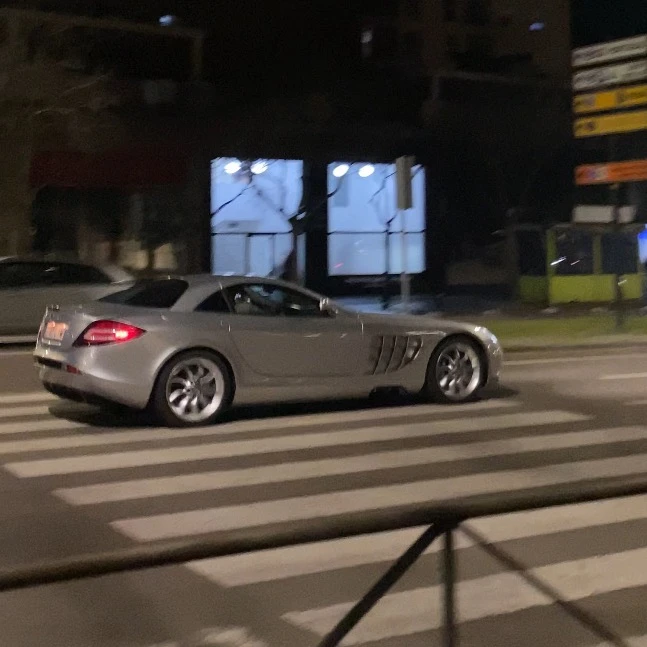 Mercedes-Benz SLR McLaren spotted in Badajoz, Spain