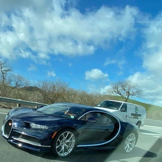 Bugatti Chiron spotted in Bolton, United Kingdom