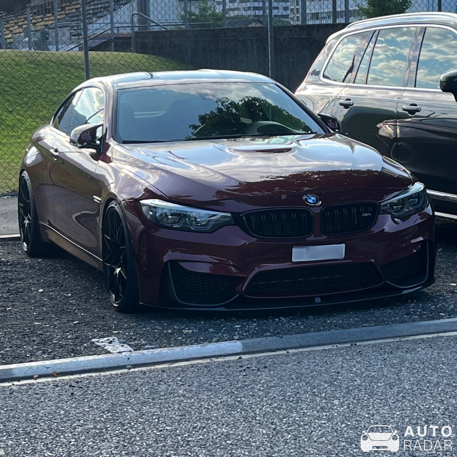 BMW M4 F82 Coupé Competition spotted in Locarno, Switzerland
