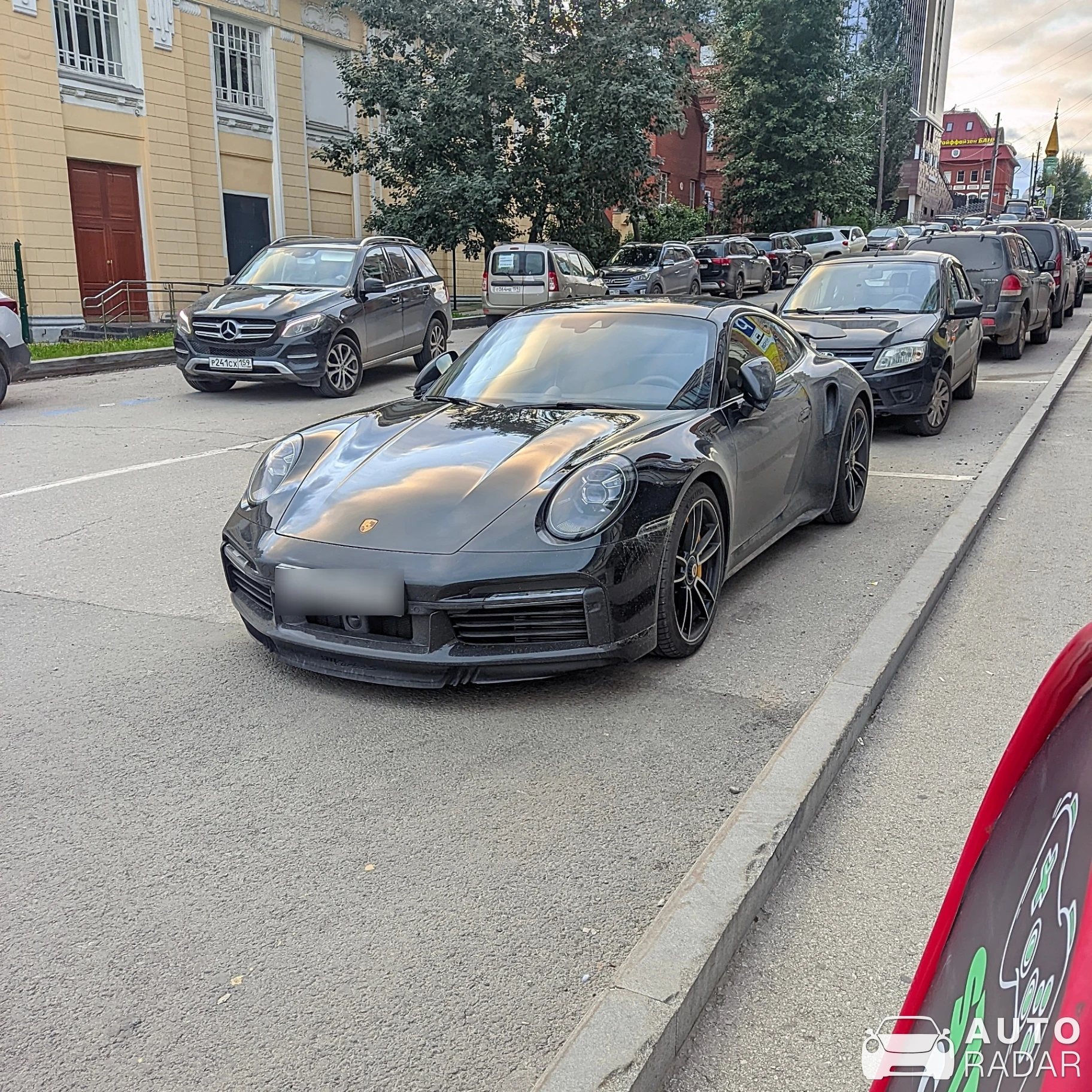 Porsche 992 Turbo S spotted in Perm, Russia