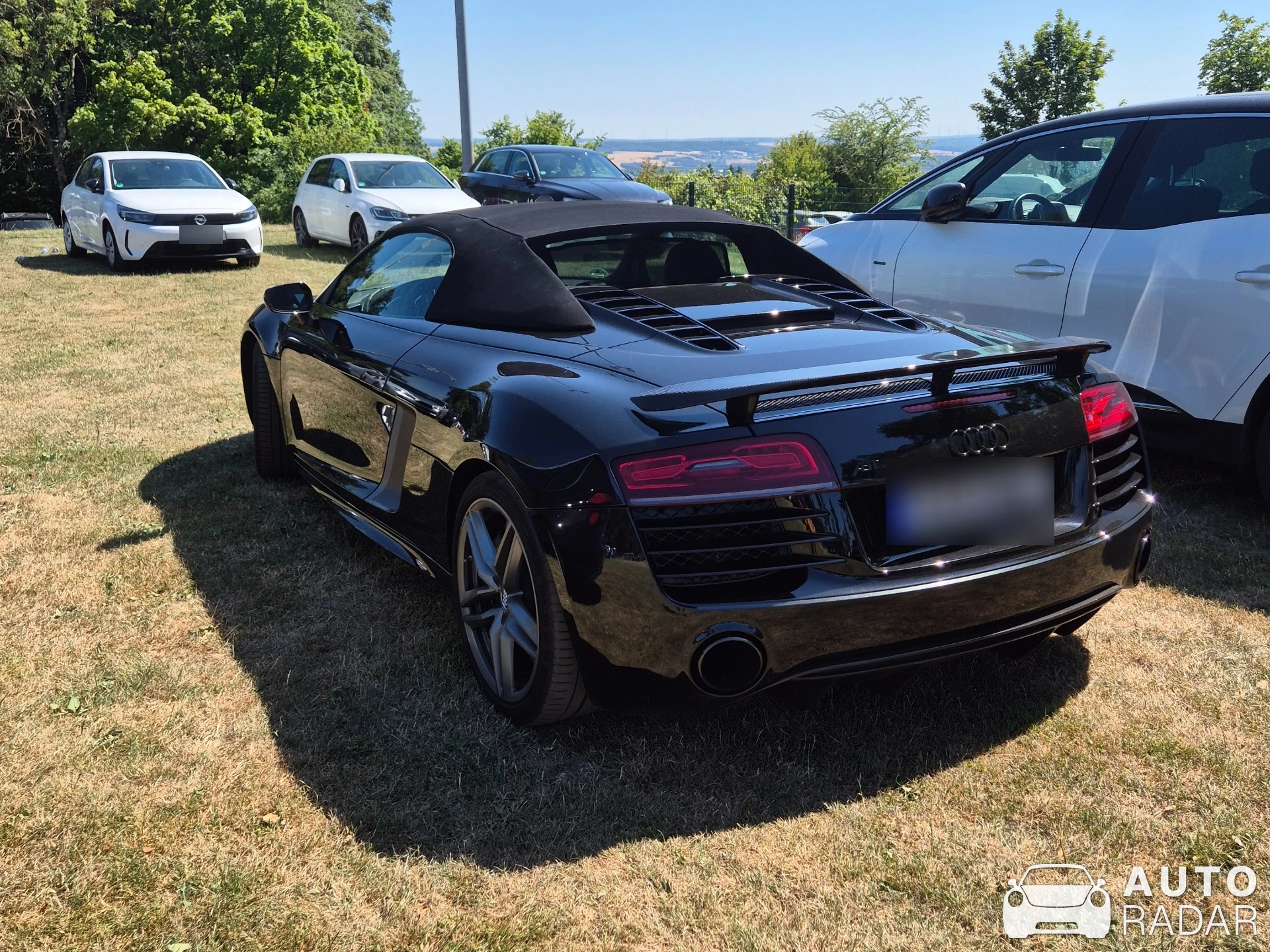 Audi ABT R8 Spyder spotted in Weitersburg