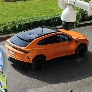 Lamborghini Urus spotted in Budapest, Magyarország