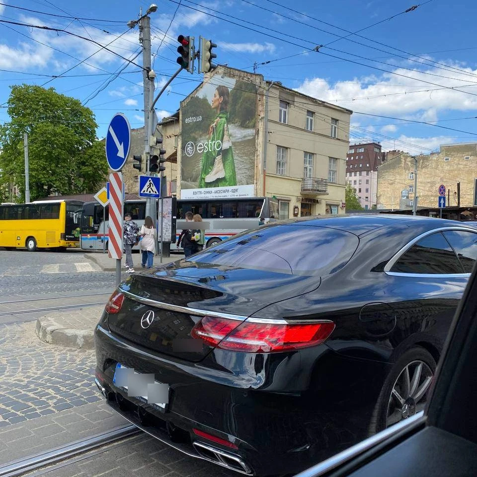 Mercedes S65 AMG spotted in Львов, Украина