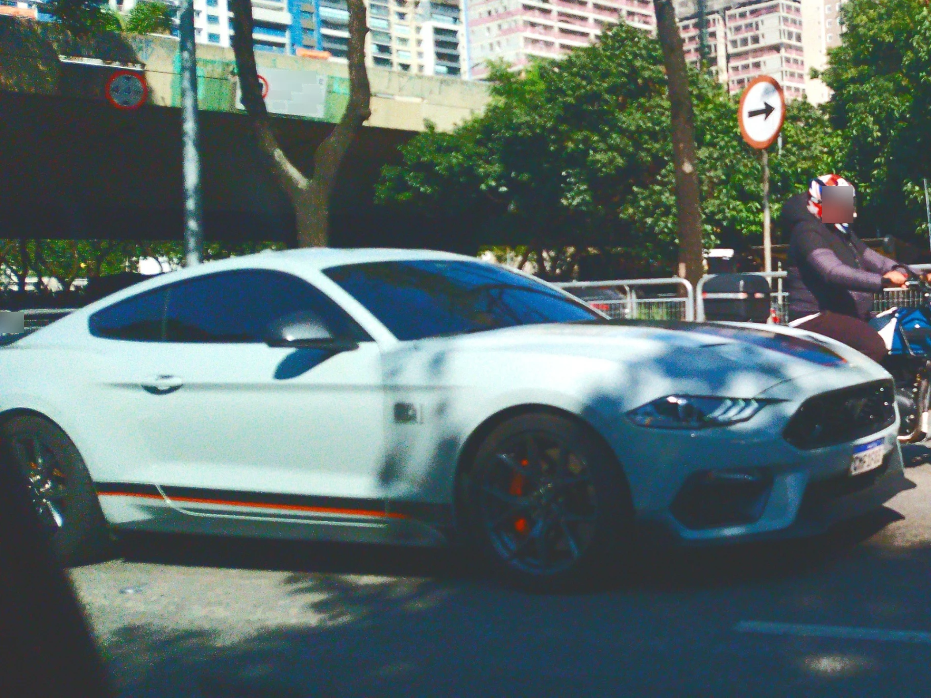 Ford Mustang Mach 1 S550 spotted in Santo Amaro, Brazil
