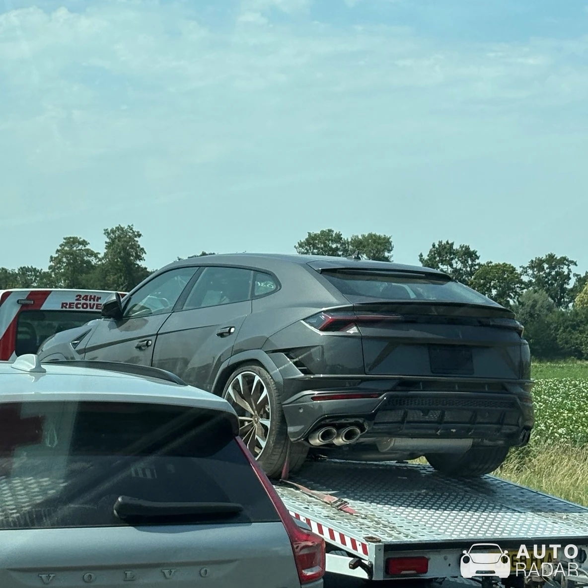 Lamborghini Urus spotted in Aalter