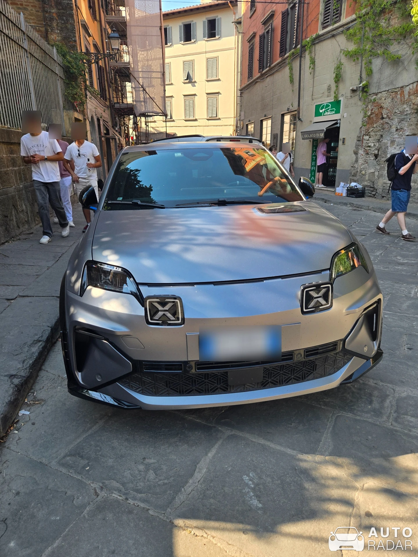 Alpine A290 GT spotted in Florence