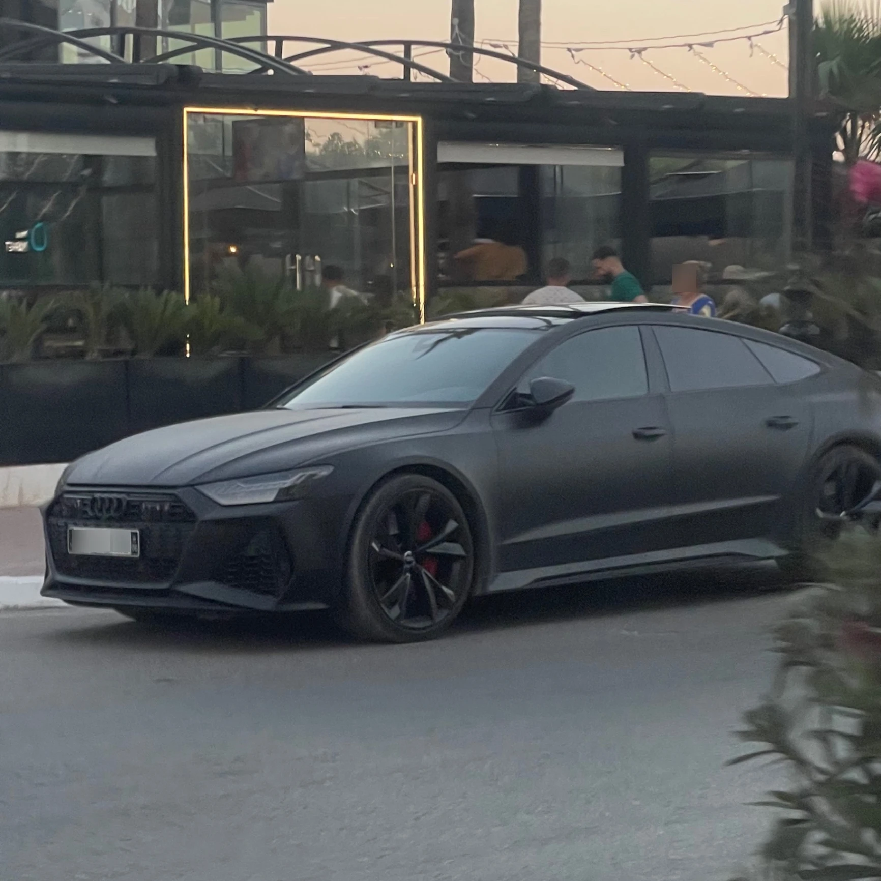 Audi RS7 spotted in Susah, Tunisia