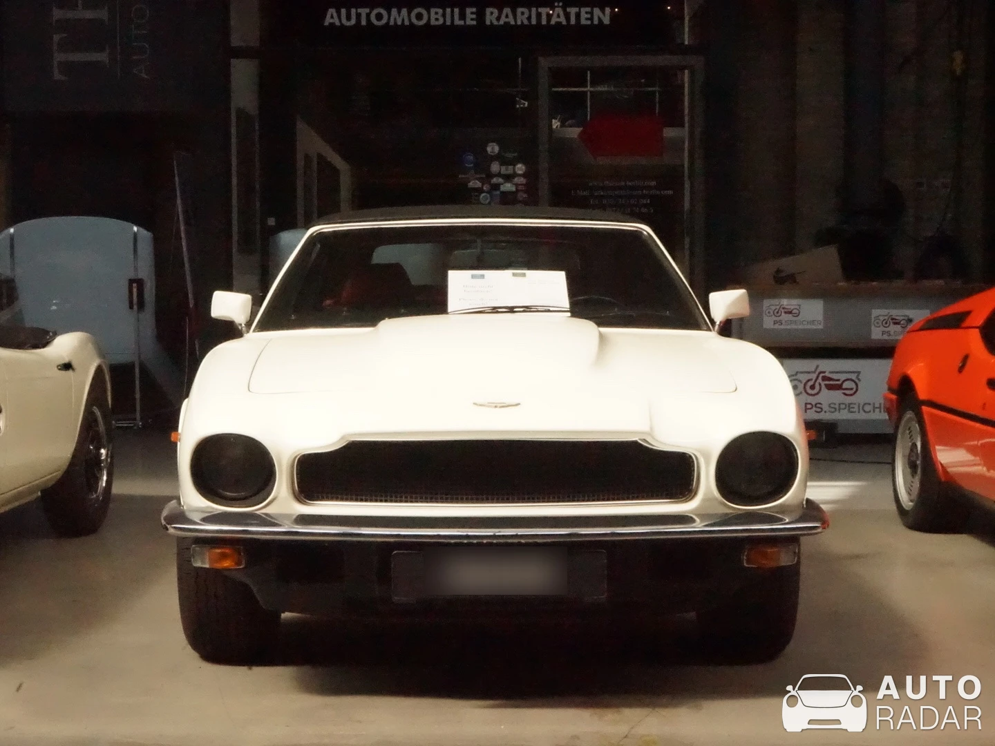 Aston Martin V8 Volante Series 3 spotted in Berliini