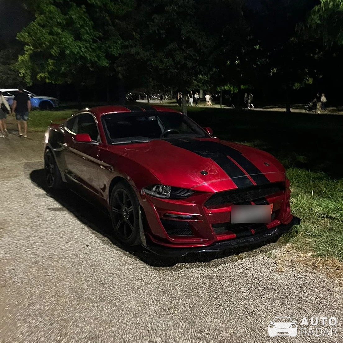 Ford Mustang 2.3 Ecoboost spotted in Prato, Italy