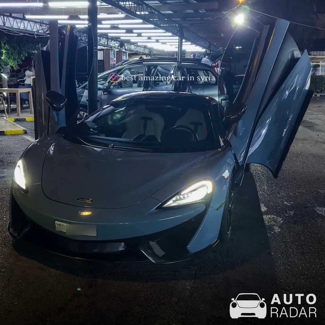 McLaren 570S Spider spotted in Damascus, Syria
