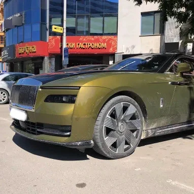 Rolls-Royce Spectre spotted in Plovdiv, Bulgaria