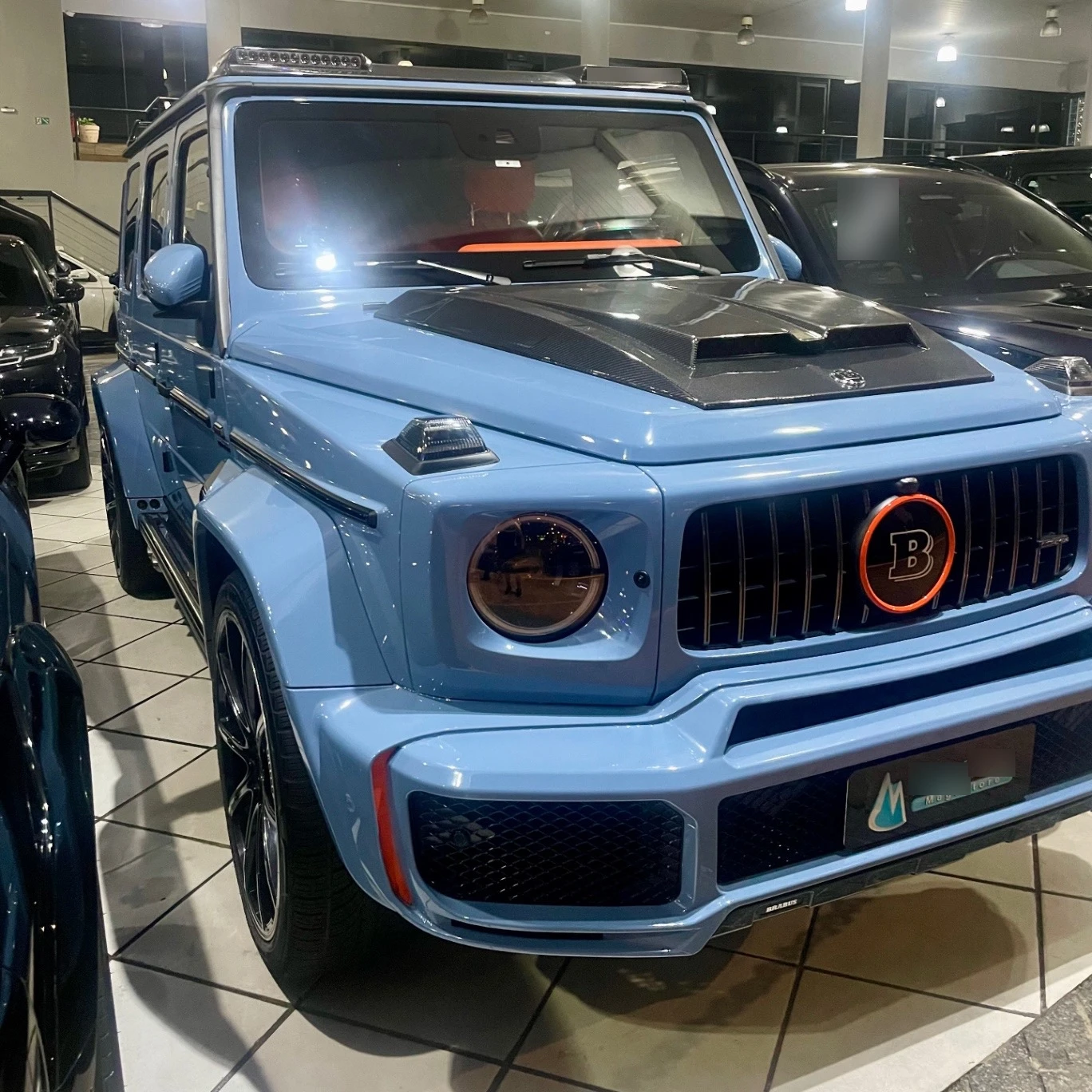 Mercedes-AMG Brabus G B40-700 W463 spotted in Vila Regente Feijó, Brasil