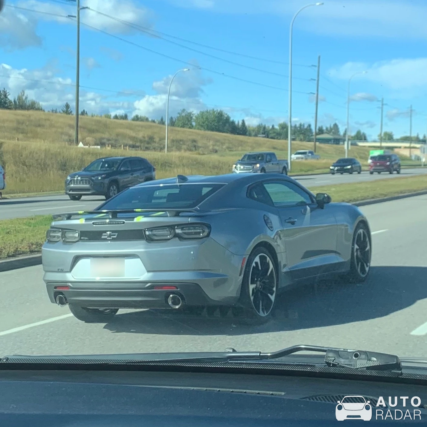 Chevrolet Camaro SS spotted in Calgary, Canada