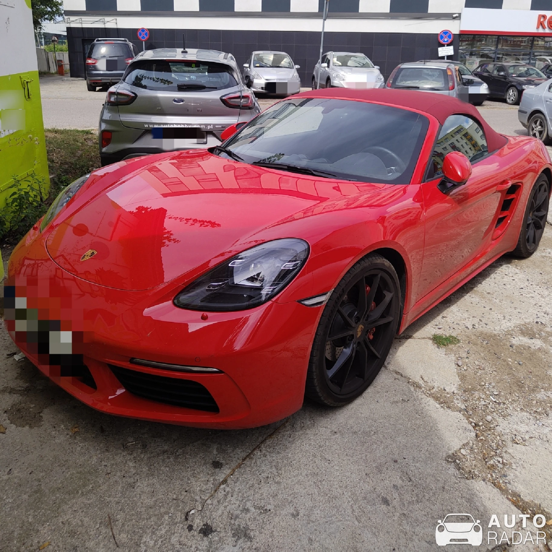 Porsche 718 Boxster S spotted in Białystok, Poland