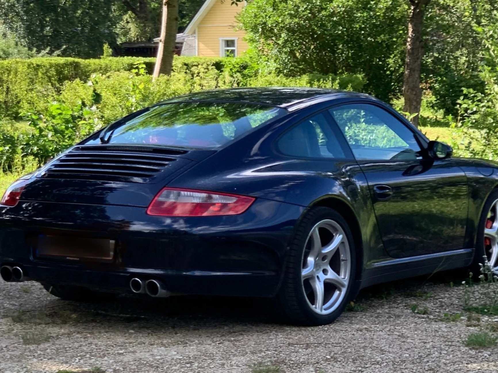 Porsche 911 spotted in Käru, Estonia