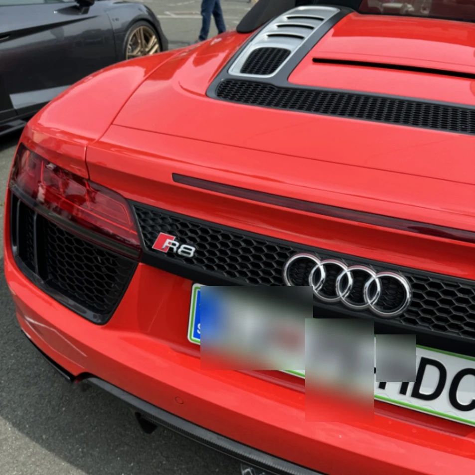 Audi R8 spotted in Logatec, Slovenia